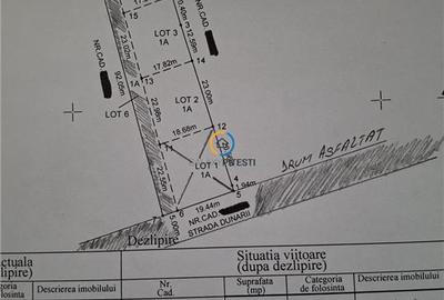 Proprietar vând parcele teren 515 mp intravilan cu utilitati DELTA DUNARII - 1