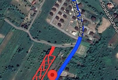 Teren 1500 mp pe str Paltinului, Valea Ghinzii , extravilan Bistrita - 7