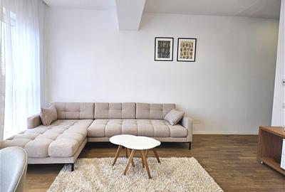 Apartament cu 2 camere semidecomandat, mobilat în Pipera