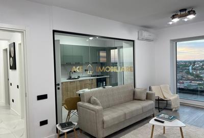 Apartament cu 2 camere decomandat, mobilat în Theodor Pallady