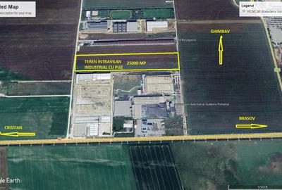 Teren Construcții intravilan de 25000 mp, în Periferie