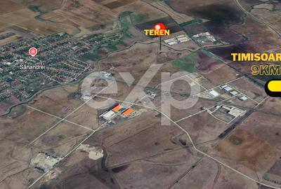 Teren intravilan 1056 mp de vânzare în Sânandrei - 2