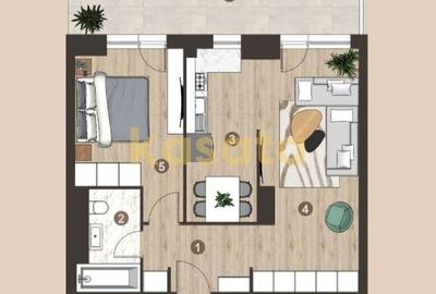 2 camere I et3 I mobilat si utilat I First Estates I 53 utili - 15
