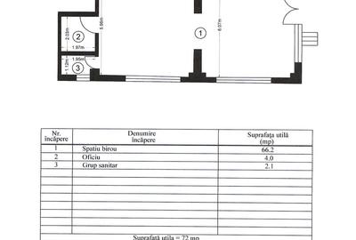 Inchiriere spatiu stradal,vad auto/pietonal,comercial/birouri,72mp,bloc nou - 8