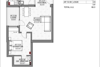 APARTAMENT 3 CAMERE | VIITORULUI 178 RESIDENCE | PROIECT BOUTIQUE | COMISION 0 - 2