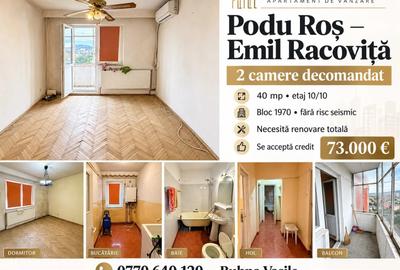 PODU ROS - EMIL RACOVITA - 2 CAMERE DECOMANDAT - 40MP - 73.000 EURO. - 1