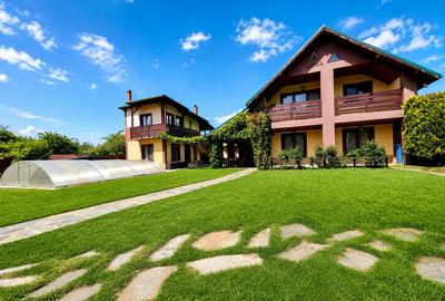 Proprietate cu doua corpuri de locuit, piscină, foisor, complet funcțională - 4
