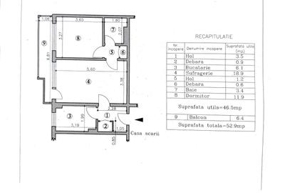 ROANDY - Apartamnet 2 camere la un pret accesibil in Nord - 6