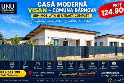 Casă individuală cu 3 camere în Vișani