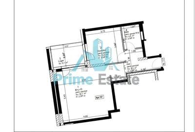 Apartament 2 camere, Finisat Lux Etaj 7, in ansamblul rezidential ERA By Hexagon - 6