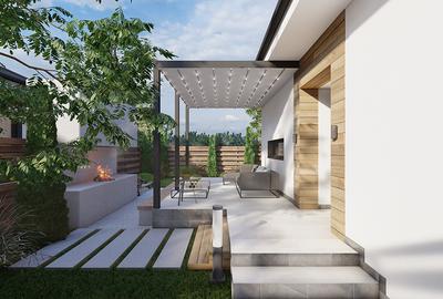 Casa cu sistem ventilatie HVAC | Pompa de caldura | Smart Home  | Teren 470 mp