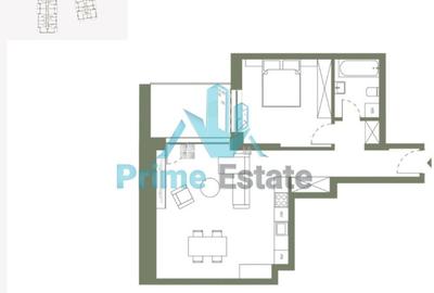 Apartament 2 camere, Finisat Lux Etaj 7, in ansamblul rezidential ERA By Hexagon - 5