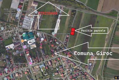 Teren Construcții intravilan de 811 mp, în Girocului
