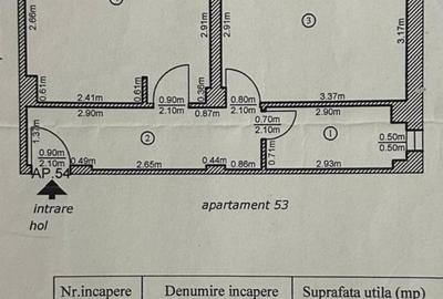 Apartament 2 camere decomandat, Baba Novac - LIDL-Bloc 2014 - 52.76 mp - 10
