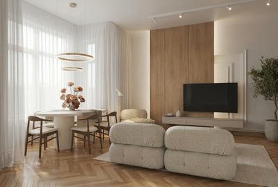 Apartament cu 2 camere decomandat în Chiajna