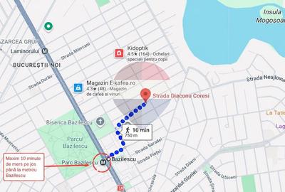 Teren intravilan de 571 mp in zona Bucurestii Noi, Metrou Bazilescu - 2