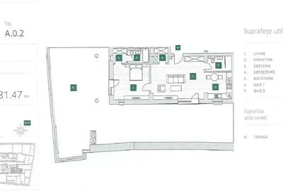 Apartament Lux 2 Camere I 2 Bai I Curte 129mp I Central - 9