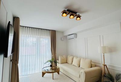 Apartament cu 2 camere semidecomandat, mobilat în Lacul Tei