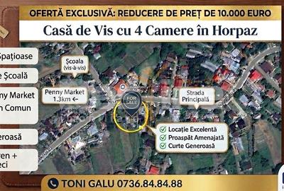 Casă individuală cu 4 camere în Horpaz