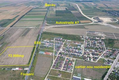 Teren Construcții intravilan de 72290 mp, în Exterior Nord