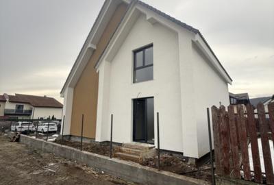 Casa individuală, semifinisata, 160 mp utili , 500 mp teren, zona Motel Gilău - 3