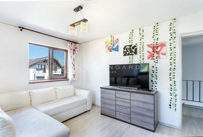 Casă tip duplex retrasă de la strada principală, Gilău - 8