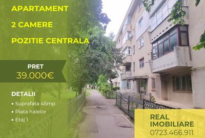 Apartament cu 2 camere semidecomandat în Central