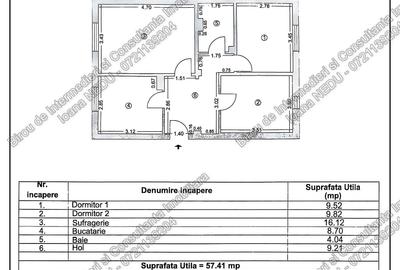 🙋Inel II🔸 3 Camere Decomandate 58m² Mobilat Utilat Izolat Gaze - 13