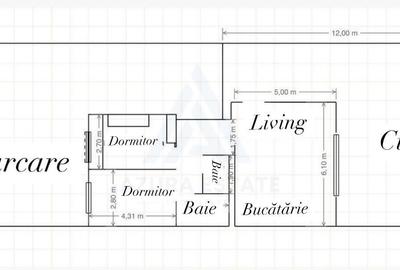 Casă duplex mobilat utilat 3 camere 2 bai teren 288 mp in Tălmaciu - 18
