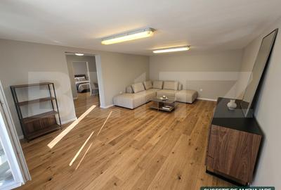 Apartament cu 3 camere decomandat, mobilat în Central