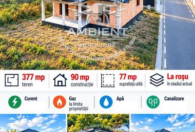 CASĂ individuală 90 mp,  teren 377 mp, VASLUI zona BRODOC; - 1