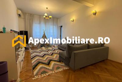 Apartament cu 3 camere semidecomandat, mobilat în Universitate