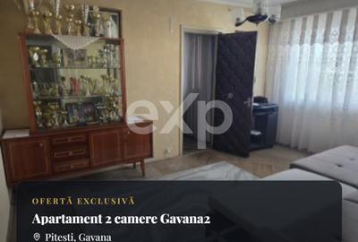 Apartament cu 2 camere semidecomandat, mobilat în Găvana