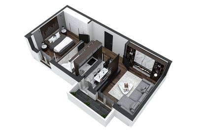Apartament 2CD 50mp la  bloc nou   Pacurari  COD  153377 - 10