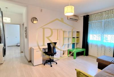 Apartament cu 2 camere semidecomandat, mobilat în Giroc