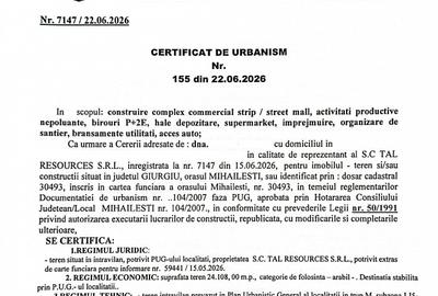 VANZARE TEREN 24.108 MP DN6/ E70 STRADAL, MIHAILESTI - 5