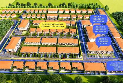 ESQ Village 3 Galata, apartament cu 3 camere, TIP 3, etaj 1 sau 2 - 2