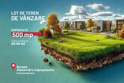Teren Construcții intravilan de 500 mp, în Berceni