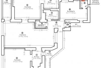 Apartament deosebit, 3 camere, zona Central – Bld. C.D. Loga - 29