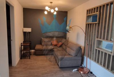 Apartament cu 2 camere semidecomandat, mobilat în Pipera