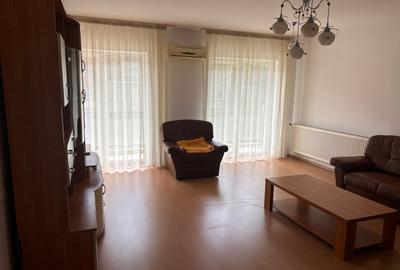 Apartament cu 2 camere semidecomandat, mobilat în Băneasa