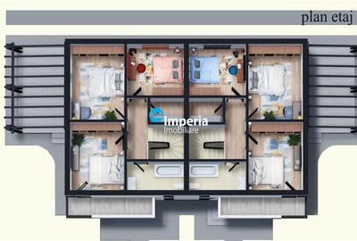 Duplex 4 cam, Coso Garaj , 2 min de centru Miroslava - 8