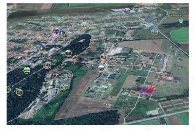 Teren intravilan de 1967 mp în Buziaș – 2 fronturi stradale, parcelabil - 1