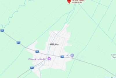 Teren 1000 mp, Halchiu str. Jupiter, PUZ aprobat pentru case, canalizare. - 2