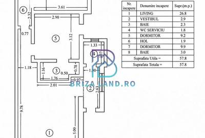 Bucurestii Noi, Laminorului, casa 67mp, 3 camere, 3 bai, teren 161mp - 17
