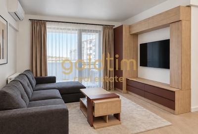 Apartament cu 3 camere decomandat, mobilat în Pipera