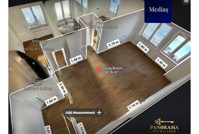 Apartament de închiriat pentru birouri în Mediaș, 86mp, zona Primăriei - 9