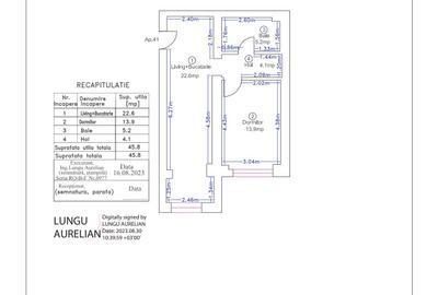 Apartament 2 camere, Ivory Residence.Luminos, mobilat și utilat - 12