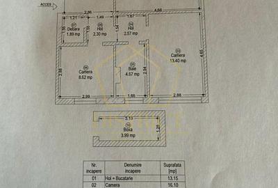 Apartament decomandat cu 3 camere I Cetatii - 11