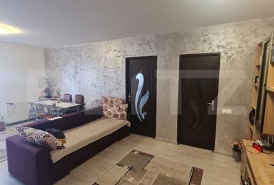 Apartament cu 2 camere semidecomandat, mobilat în Florești